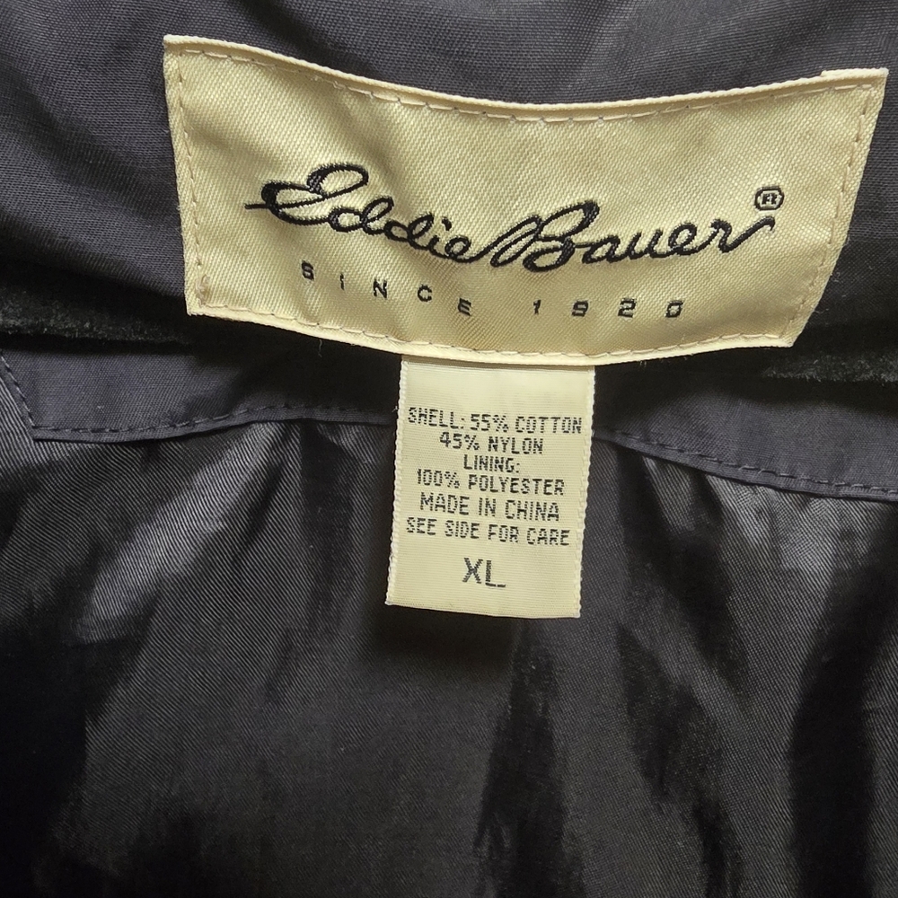 Eddie Bauer Black Jacket XL
